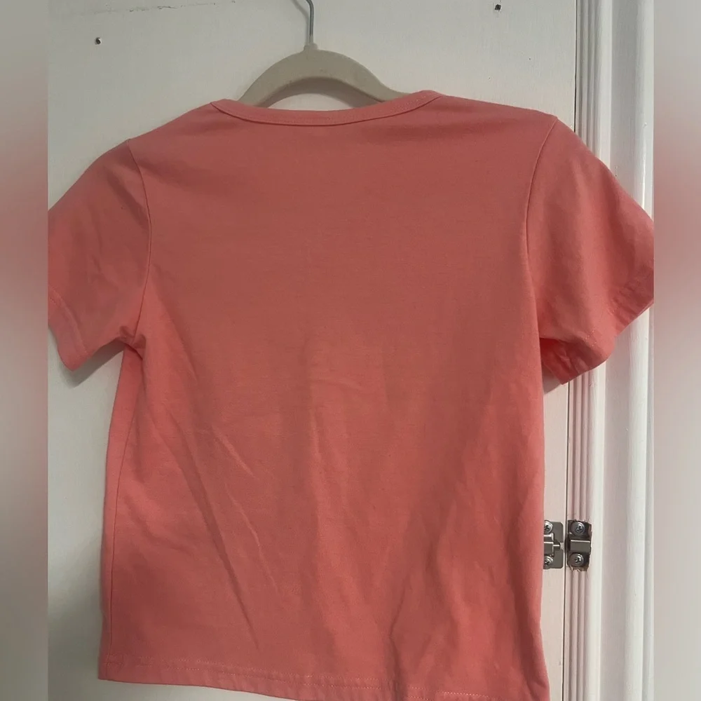 Papa's Girl Coral T-Shirt - Picture 3 of 4